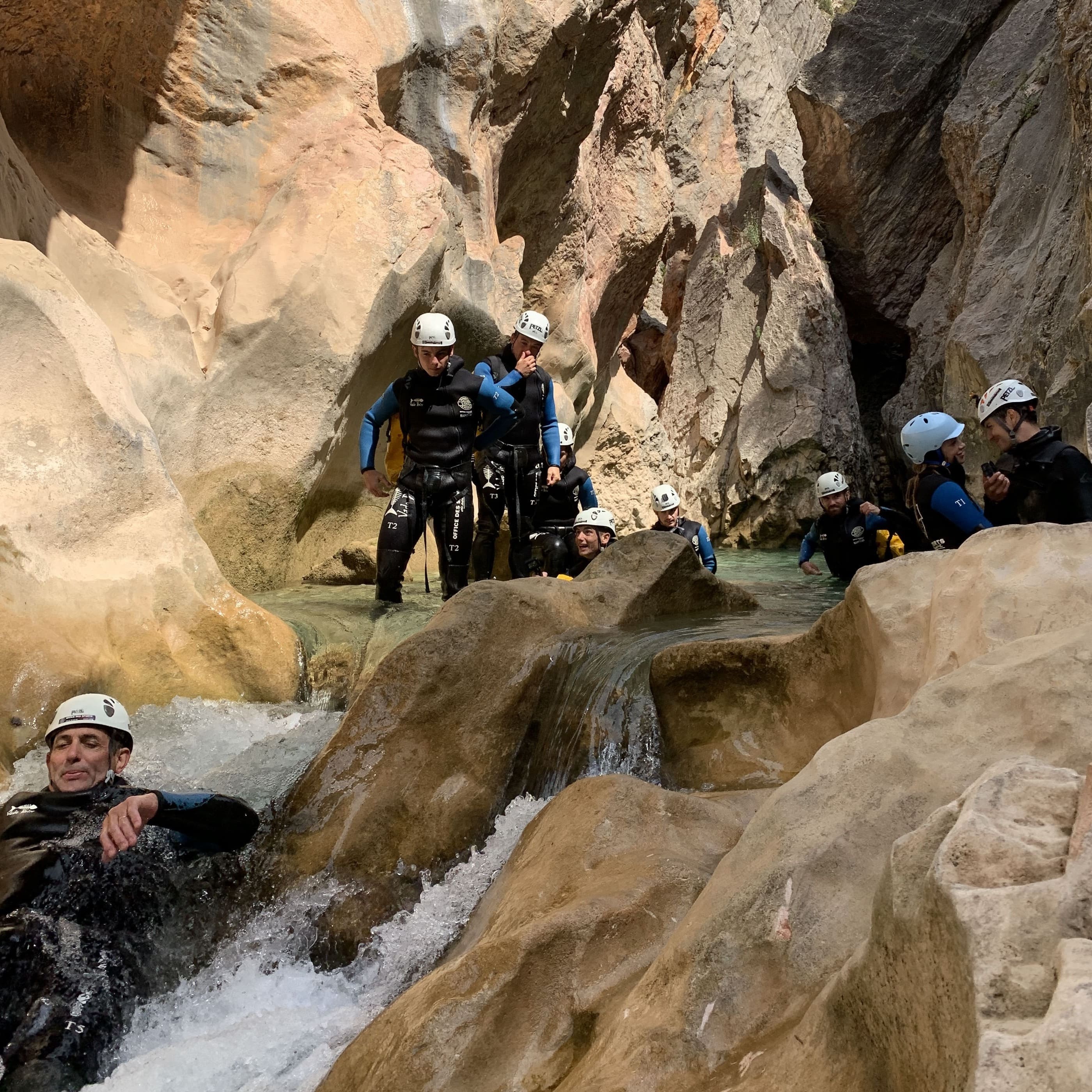 Descente de canyon aquatique Mont-Perdu