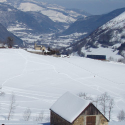 Grange foraine au-dessus de St Lary