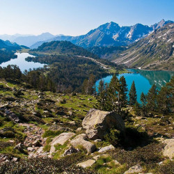 Paysage lac d'Aubert