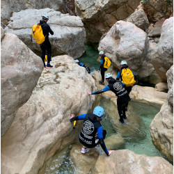 passages étroits en canyon