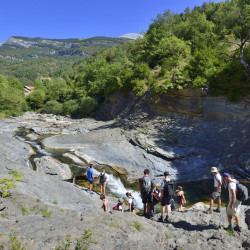 rando aquatique au fond des canyons espagnols