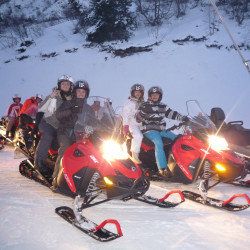 Séminaire ravi de leur balade en motoneige à Saint-Lary