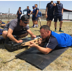 Tir à la carabine biathlon laser