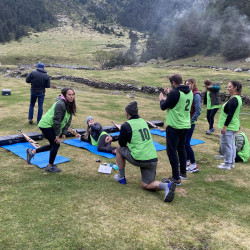 Tir à la carabine biathlon laser