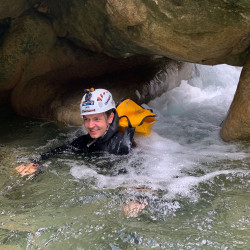 Activité canyon et passage sous choas