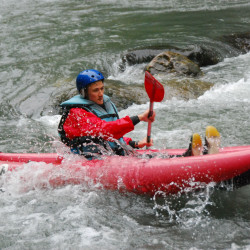 passage de rapide sur le Neste d'Aure