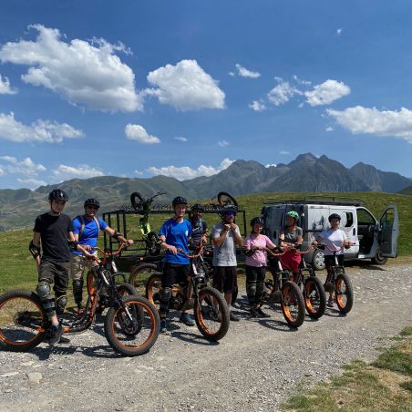 Trottinette FAT Saint-Lary | Descente tout terrain