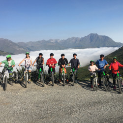 groupe famille au col d'Azet