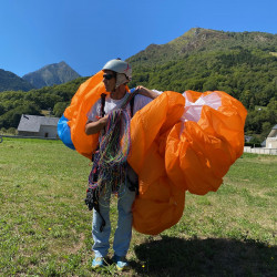 le pilote parapente