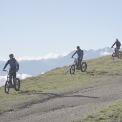 Trottinette descente du Pla d'Adet