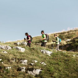 marche vers le belvédère de Piau Engaly près de St Lary