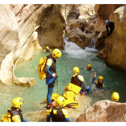 nage et toboggans canyon