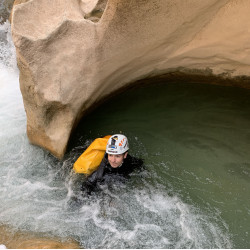 Adventure and sporty aqua canyon