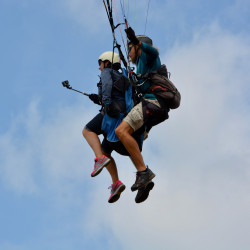 parapente vol biplace et baptême à Saint-Lary