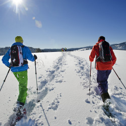 petite journée en raquettes Saint Lary