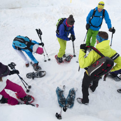 groupe raquettes Saint Lary