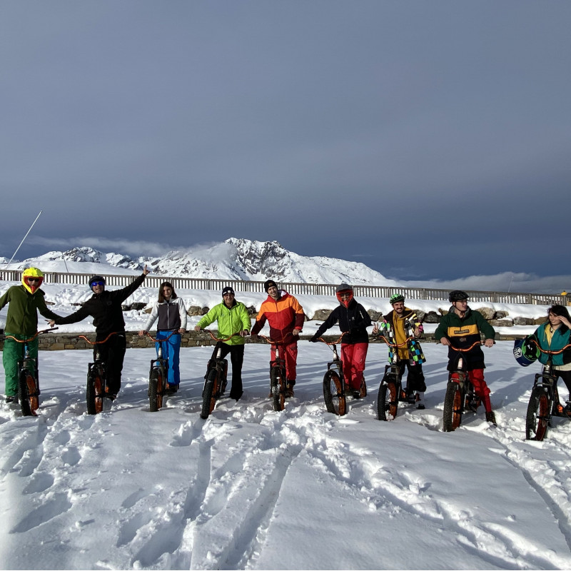 Sortir. Le snowscoot, la trottinette des neiges