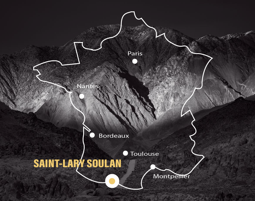 carte pour situer St-Lary