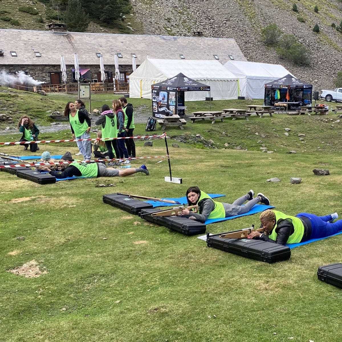Initiation biathlon – Séminaire d'entreprise Pyrénées
