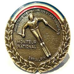 Logo moniteur national ski alpin