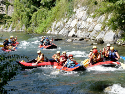 Rafting et descentes en eaux-vives à Saint-Lary 